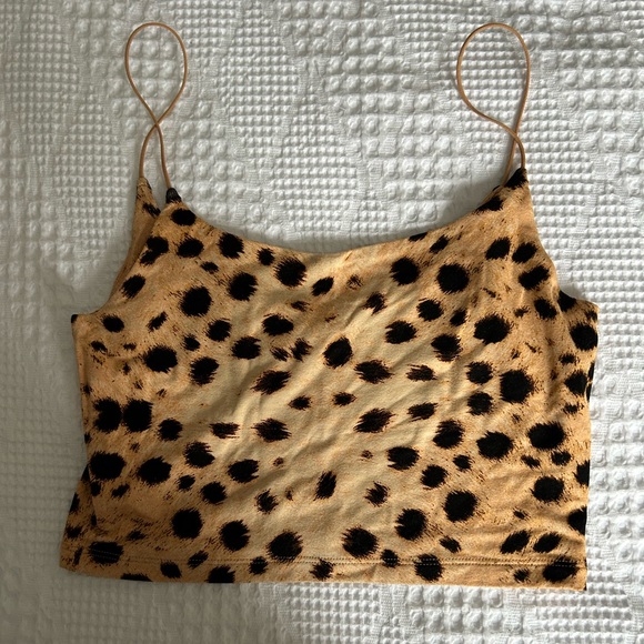 *SALE* Aritzia Leopard Print Tiny Tank - Picture 7 of 7